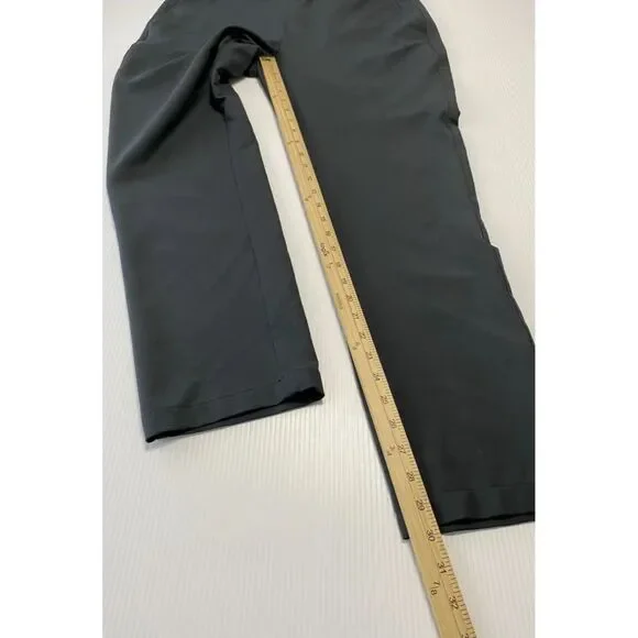 Greg Norman Play Dry Golf Pants Men 36x30 Black Flat Front Golf Pants - Picture 5 of 11